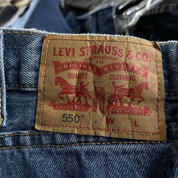 Levi's Men's 550 Relaxed Fit Tall Men’s Size W40 L36 - Picture 8 of 13